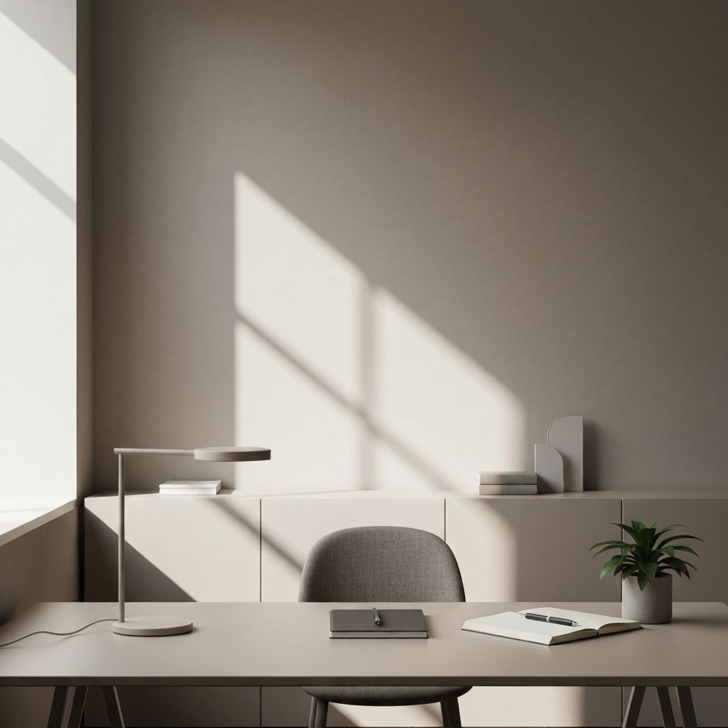 Work desk and environment